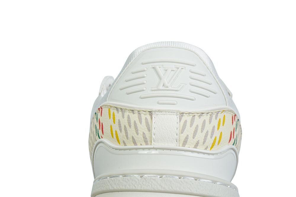 PK God Louis Vuitton Trainer Maxi White Multi RETAIL MATERIALS READY TO SHIP